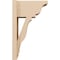 Ekena Millwork 7 1/2-in W x 12-in D x 20-in H Funston Trad Rough Cedar Woodgrain TimberThane Outlooker, Primed Tan OUTUR075X12X20FST04RCPR - alternate 2
